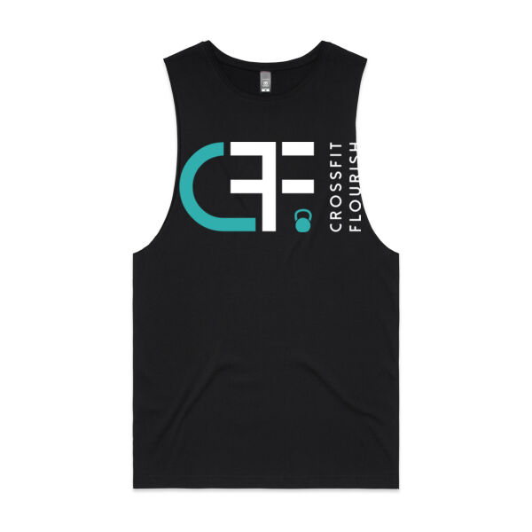 Flourish Logo Mens/Unisex Barnard Tank Thumbnail