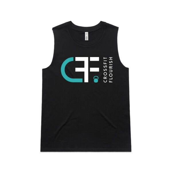 Flourish Logo Mens/Unisex Barnard Tank Thumbnail