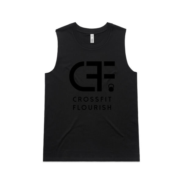 Black/Black Womens Brooklyn Tank Thumbnail
