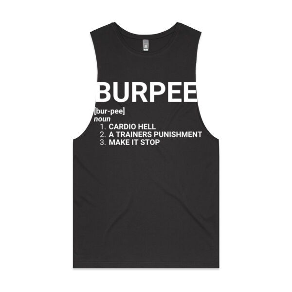 BURPEE - Mens Barnard Tank Thumbnail