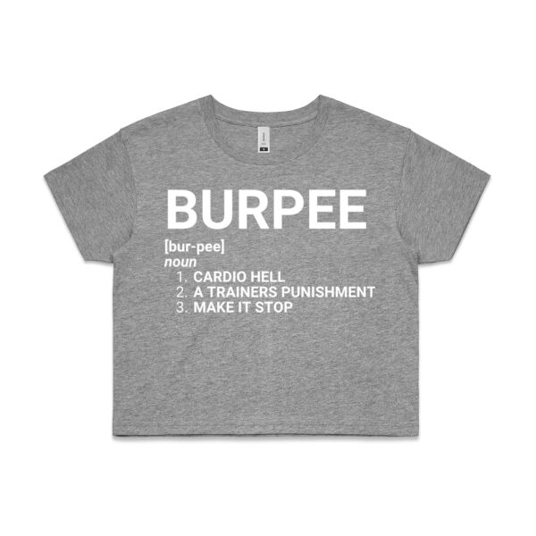 BURPEE - Womens Crop Thumbnail
